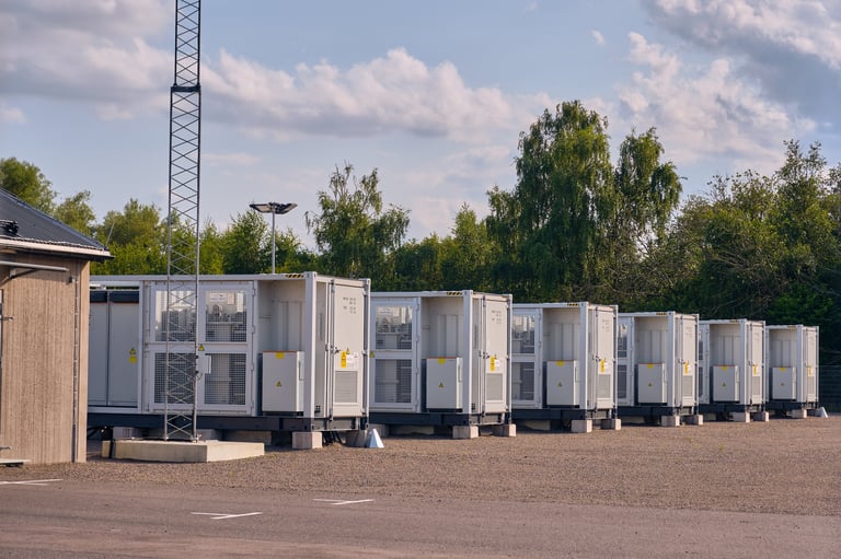 Mining site power systems